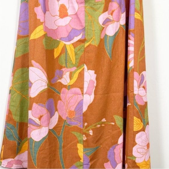 Caroline Constas Floral Halter Dress Size S - Picture 4 of 16